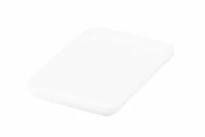 Ardesto Plate, 20х14сm, porcelain, rectangular, white