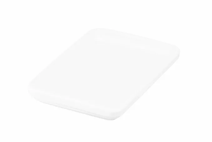 Ardesto Plate, 20х14сm, porcelain, rectangular, white