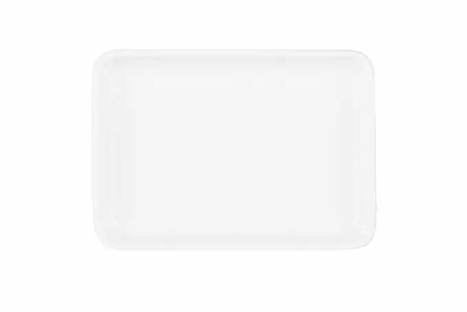 Ardesto Plate, 20х14сm, porcelain, rectangular, white