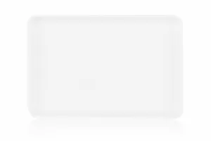 Ardesto Plate, 26х17.5сm, porcelain, rectangular, white