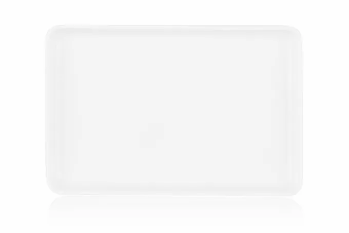 Ardesto Plate, 26х17.5сm, porcelain, rectangular, white