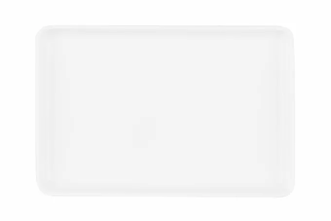 Ardesto Plate, 26х17.5сm, porcelain, rectangular, white