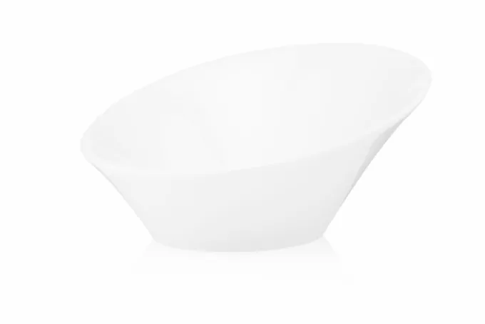 Ardesto Salad bowl, 21 сm, porcelain, white