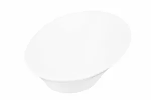 Ardesto Salad bowl, 21 сm, porcelain, white