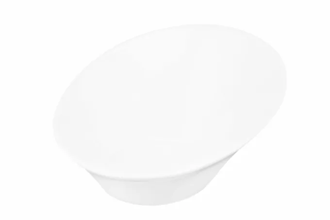 Ardesto Salad bowl, 21 сm, porcelain, white