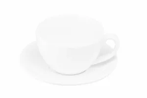 Чашка Ardesto Imola, 340мл, порцеляна, білий