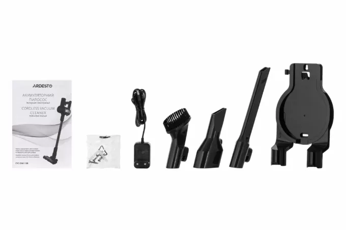 Ardesto cordless VC, 32W, dust cont -0.6L, battery operation up to 60min, HEPA, black with blue