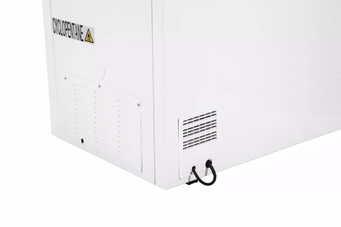 Chest freezer ARDESTO, 198L, A+, ST, display ext, ref mode, white