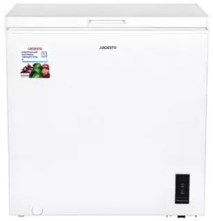 Chest freezer ARDESTO, 198L, A+, ST, display ext, ref mode, white