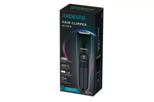 Машинка для стрижки  Ardesto HC-Y10-B, сеть+акум., насадок-1, сталь, черный