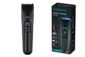 Машинка для стрижки  Ardesto HC-Y10-B, сеть+акум., насадок-1, сталь, черный