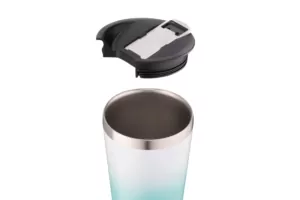 Термостакан для пива з відкривачкою Ardesto Bright City, 470мл, нержавіюча сталь, блакитний