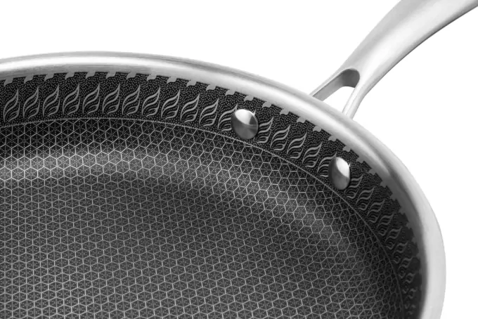 Ardesto Fry pan Black Mars Avior, 28cm, Triply stainless steel