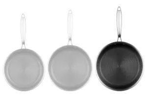 Ardesto Fry pan Black Mars Avior, 28cm, Triply stainless steel