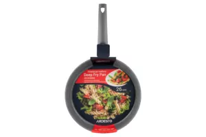 Сковорода глубокая Ardesto Gemini Gourmet Apulia, 26см, алюминий, серый