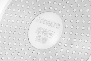 Сковорода глубокая с крышкой Ardesto Gemini Gourmet Viareggio, 28см, алюминий, черный