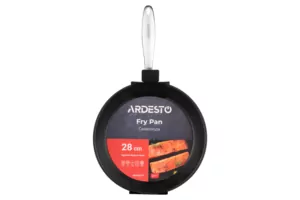 ARDESTO Сковорода Gemini Gazzo 28 см, серый, нержавеющая сталь