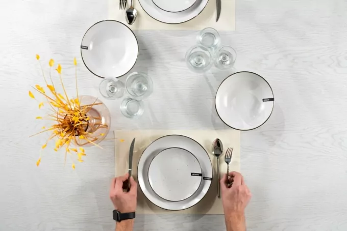 Serving mat ARDESTO 30×45 cm, White AR3307W