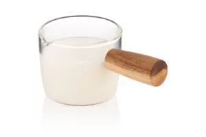 Ardesto Set of capacity for cream and sauce,  100ml, 2 pcs, borosilicate glass, transparent