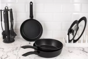 Сковорода глубокая Ardesto Gemini Gourmet Bolzano, 24см, алюминий, черный