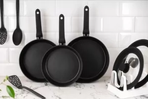 Сковорода глубокая Ardesto Gemini Gourmet Bolzano, 24см, алюминий, черный