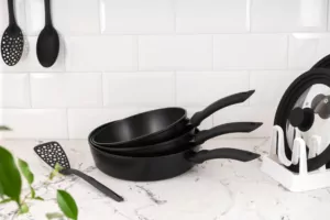 Сковорода глубокая Ardesto Gemini Gourmet Bolzano, 24см, алюминий, черный