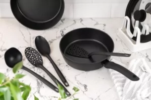 Сковорода глубокая Ardesto Gemini Gourmet Bolzano, 24см, алюминий, черный