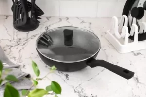 Сковорода глубокая Ardesto Gemini Gourmet Bolzano, 24см, алюминий, черный