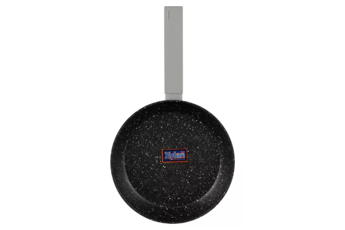 Ardesto Fry pan Gemini Marmo, 24cm, aluminium, gray