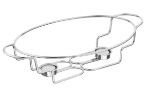 Ardesto Food warmer Black Mars, 3000ml, glass, stainless steel, oval, transparent