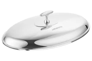 Ardesto Food warmer Black Mars, 3000ml, glass, stainless steel, oval, transparent