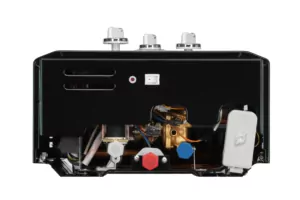 ARDESTO Газовая колонка X1, 10 л/мин., 20 кВт, розжиг от батареек, дисплей, черный