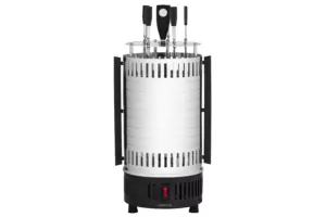 Ardesto vertical electric grill 900W, 5 skewers, rotation 360°, U-shaped heaters, alum. casing, inox