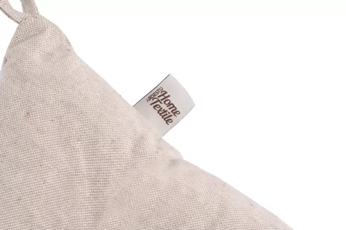 Подушка для стула Ardesto Oliver, 40х40см, 100% хлопок, нап-ль: 50% холоф, 50% пп, бежевый