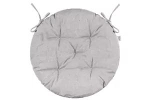Ardesto Sitpad Oliver, 40cm, 100% cotton, filling: 50% holofiber, 50% pp, gray