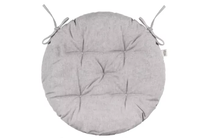 Ardesto Sitpad Oliver, 40cm, 100% cotton, filling: 50% holofiber, 50% pp, gray
