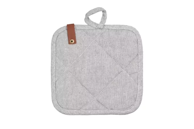 Ardesto Potholder Oliver, 20x20cm, 100% cotton, filling: batting, gray