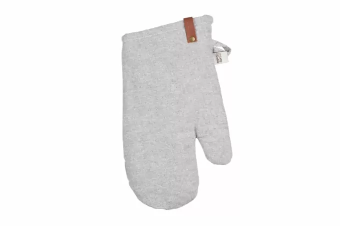 Ardesto Oven mitten Oliver, 18х30cm, 100% cotton, filling: batting, gray