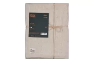 Ardesto Tablecloth Oliver, 120х136cm, 100% cotton, beige