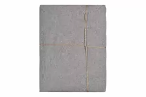 Скатертина ARDESTO Oliver, 136см, 100% бавовна, сірий