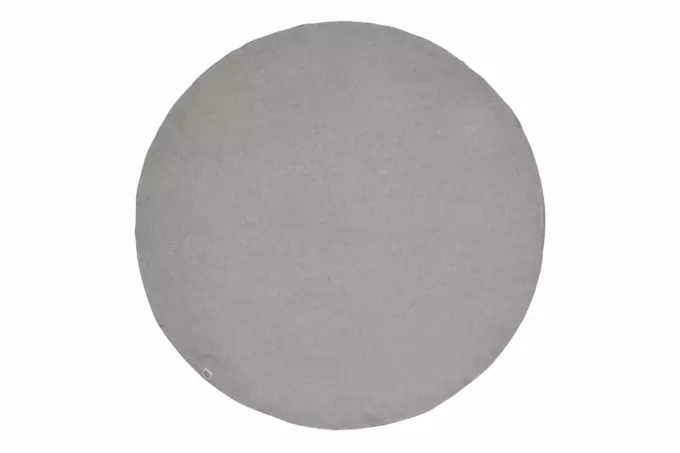 Скатертина ARDESTO Oliver, 136см, 100% бавовна, сірий