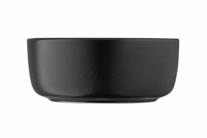 Ardesto Bowl  Trento, 16cm, ceramics, black