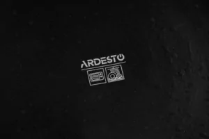 Ardesto Dessert plate  Trento, 20.5cm, ceramics, black