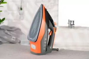 Утюг Ardesto IR-C2233-GR, 2200Вт, 340мл, паровой удар, керам. подошва, чёрно-помаранчевий