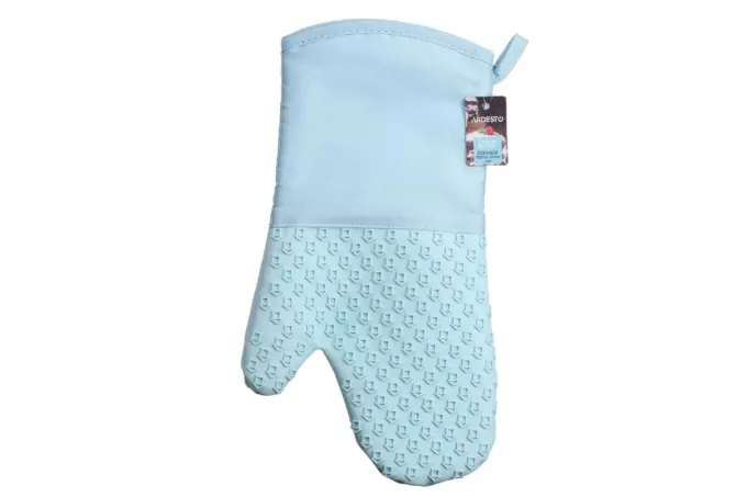 Ardesto Glove Tasty Baking, 35х19cm, silicone, cotton, blue