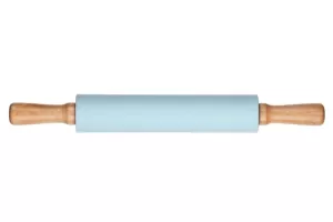 Ardesto Rolling pin Tasty baking, 43.5cm, silicone, wood, blue