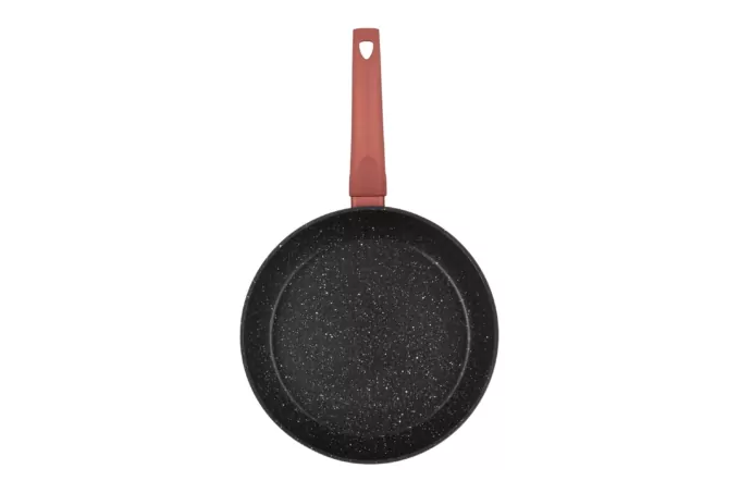 Ardesto Fry pan Gemini Molise, 24cm, aluminium, red