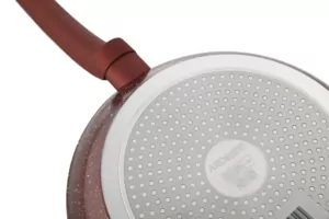 Ardesto Fry pan Gemini Molise, 24cm, aluminium, red