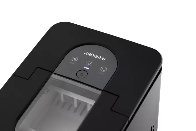 Ice maker household ARDESTO, 12kg/day, 1.8L, black