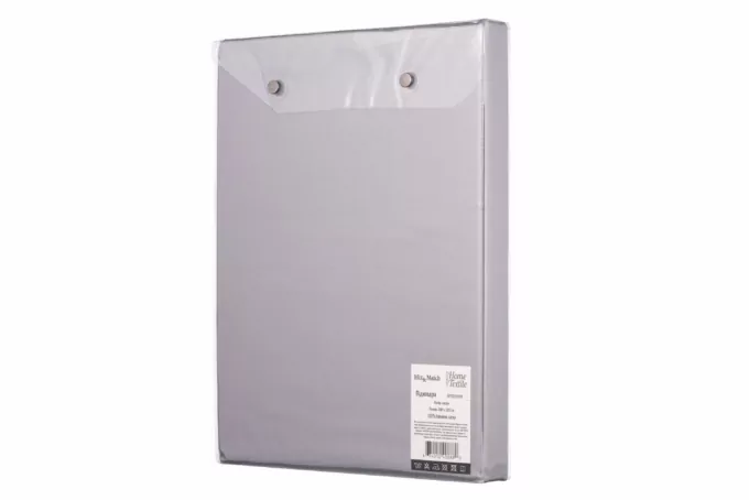 Підковдра ARDESTO Mix&Match, 160х220см, 100% бавовна, сатин, сірий